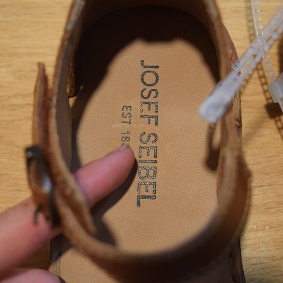 Josef Seibel Women's Sz 38 Rosalie 04 Shoes Orange Kombi New Without Box US 7 - Picture 5 of 10